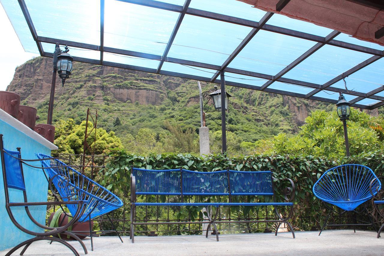 Posada Ehecaltepetl Calli เตโปซตลัน ภายนอก รูปภาพ