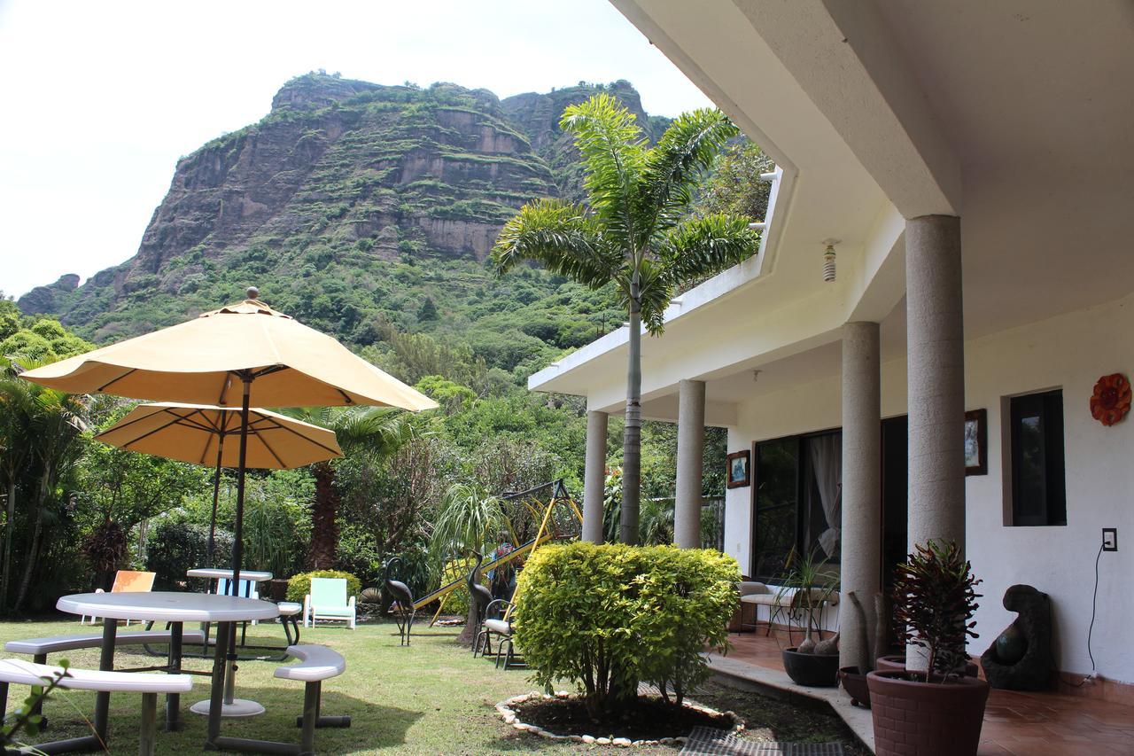 Posada Ehecaltepetl Calli เตโปซตลัน ภายนอก รูปภาพ